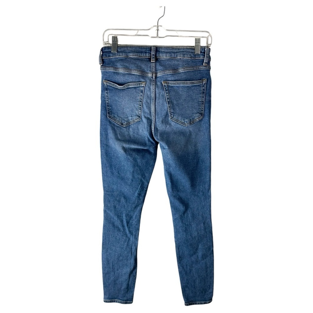 Lovers + Friends Ricky Low Rise Skinny Jeans Ripped In Marabella Size 27 - Picture 9 of 9